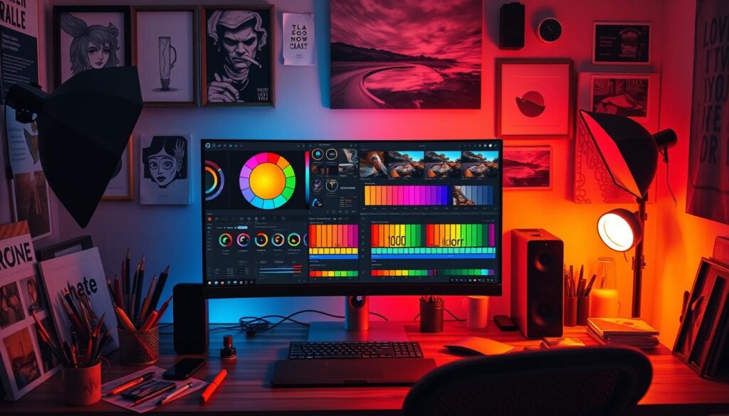 DaVinci Resolve color grading